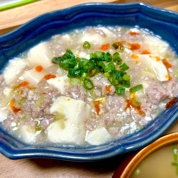 子供も食べれる塩麻婆豆腐